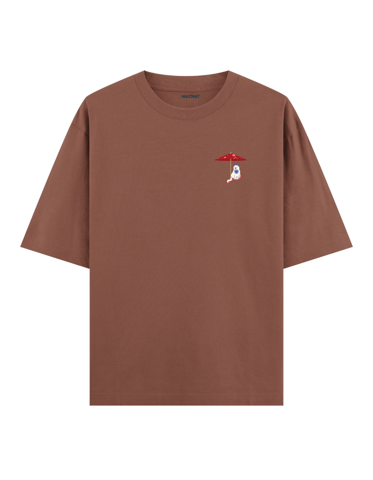 Süslü Kedi - Oversize T-Shirt