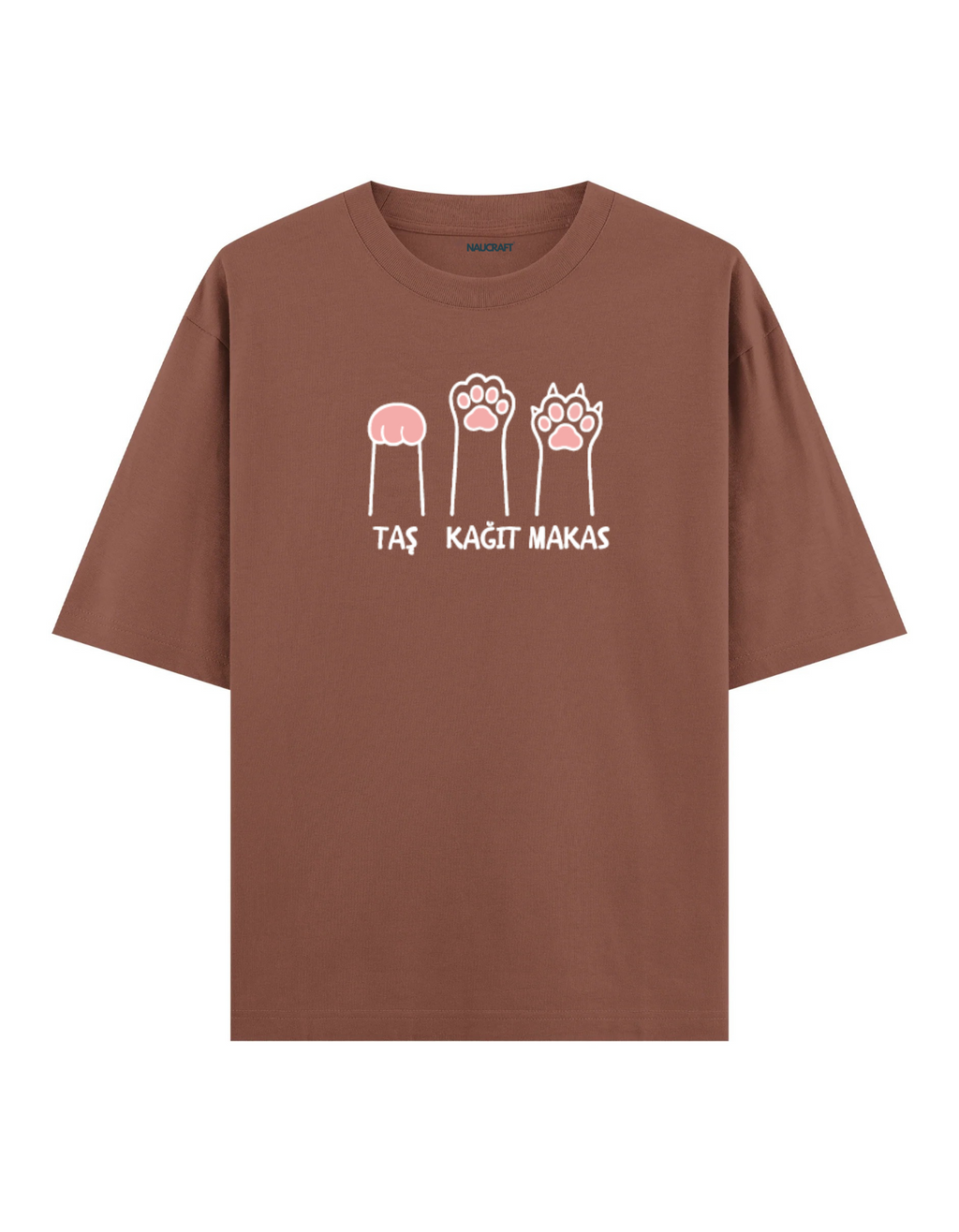 Taş Kağıt Makas - Oversize T-Shirt