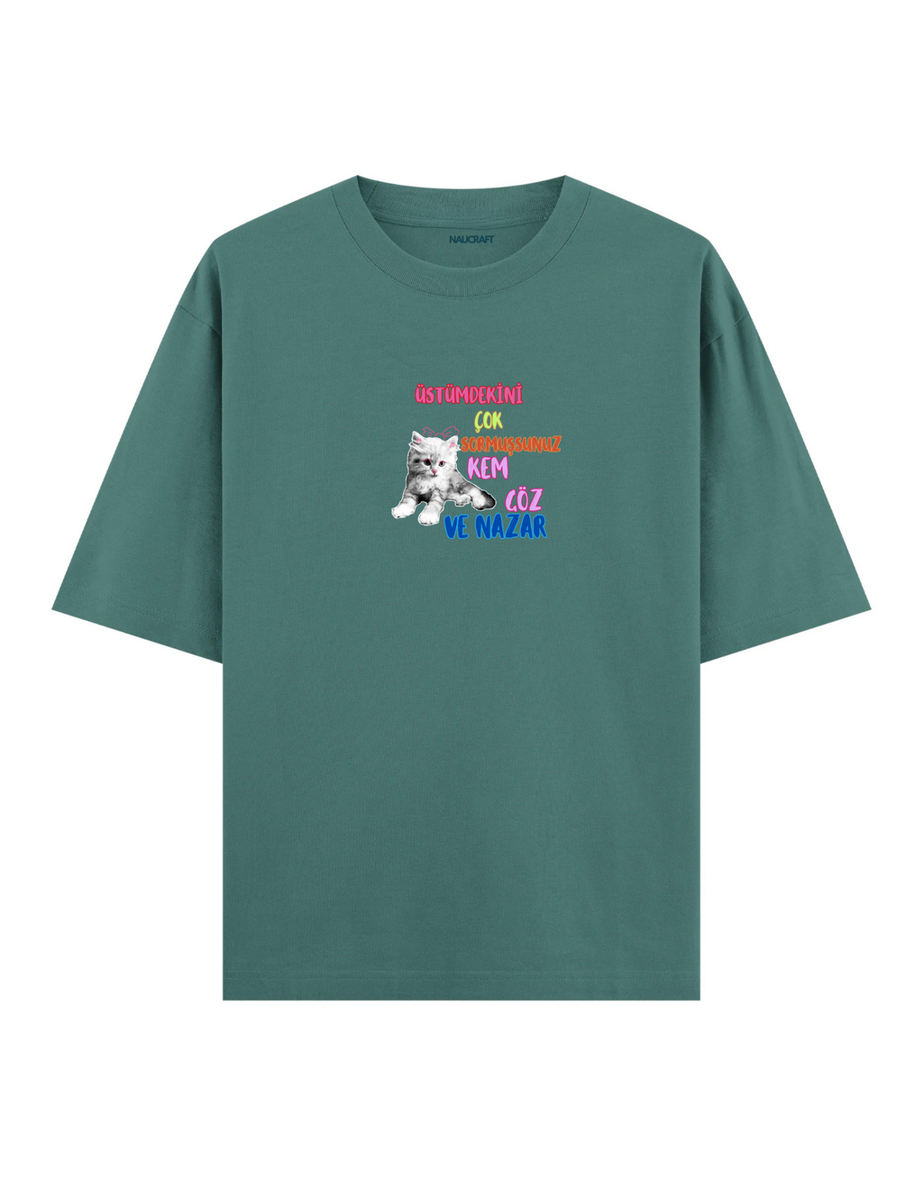 Kem Göz ve Nazar - Oversize T-Shirt