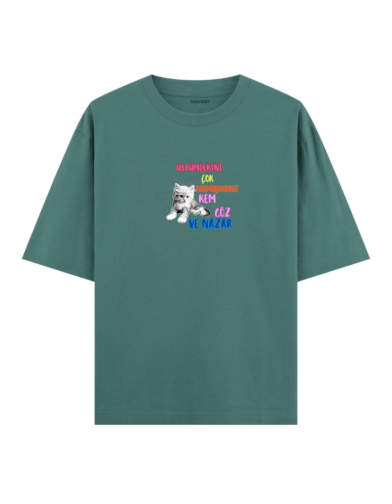 Kem Göz ve Nazar - Oversize T-Shirt