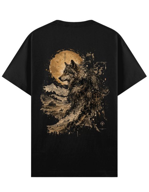 Bozkır Ruhu (Kurt) - Regular T-Shirt
