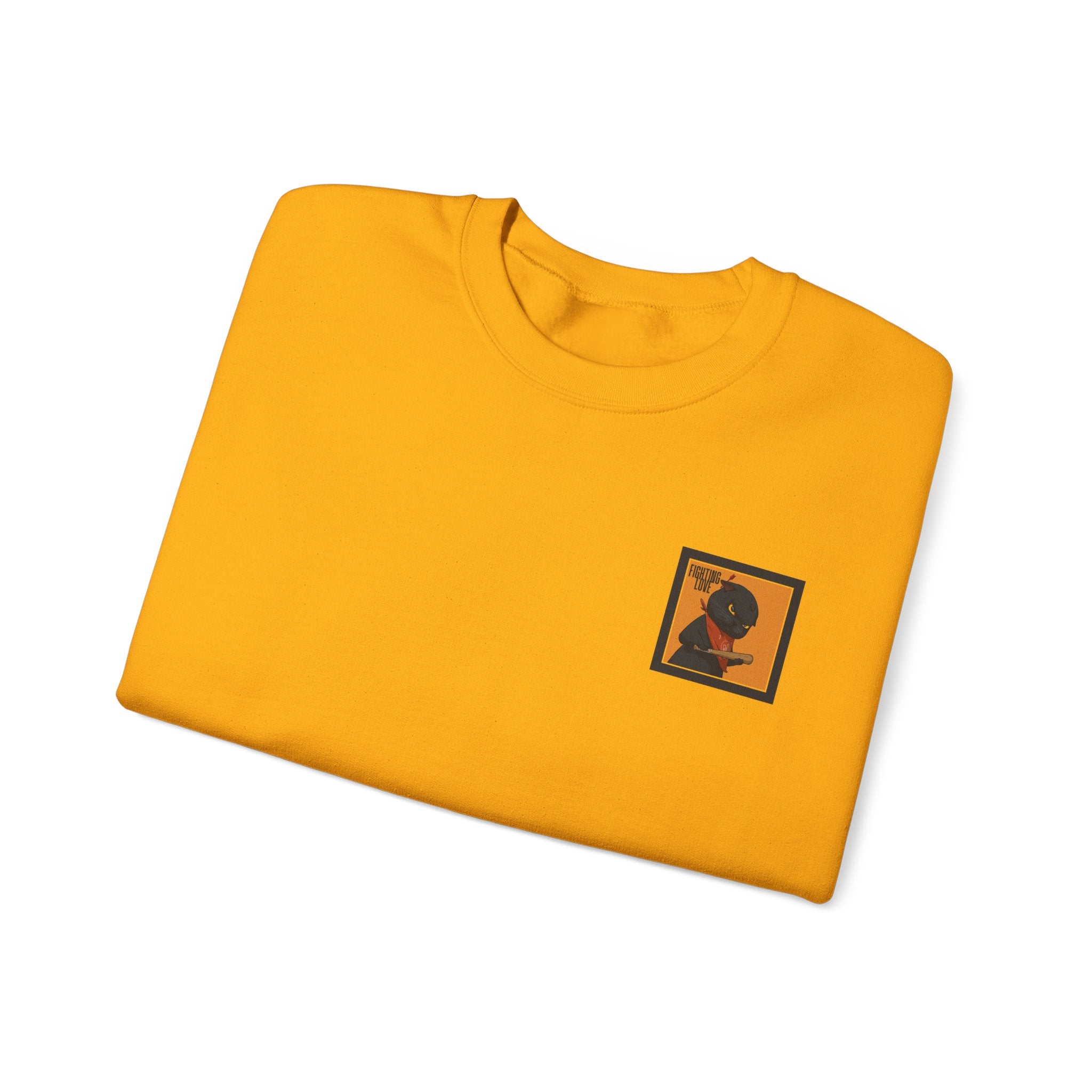 Fighting Black Cat - Sweatshirt