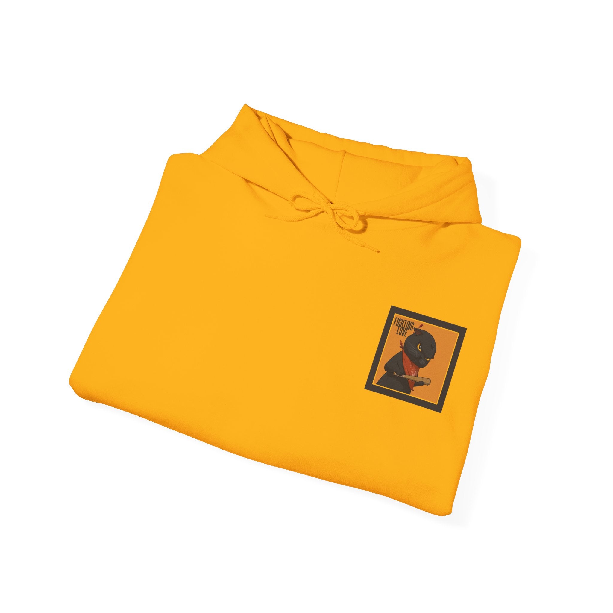 Fighting Black Cat - Hoodie